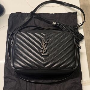 Saint Laurent Lou Camera Bag BLACK
